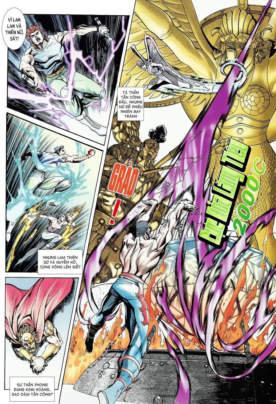 Truyện Tranh Long Hổ 5 Thế trang 8