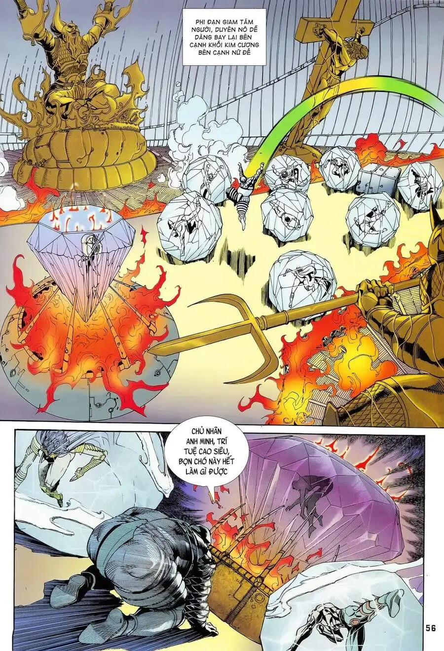 Truyện Tranh Long Hổ 5 Thế trang 8