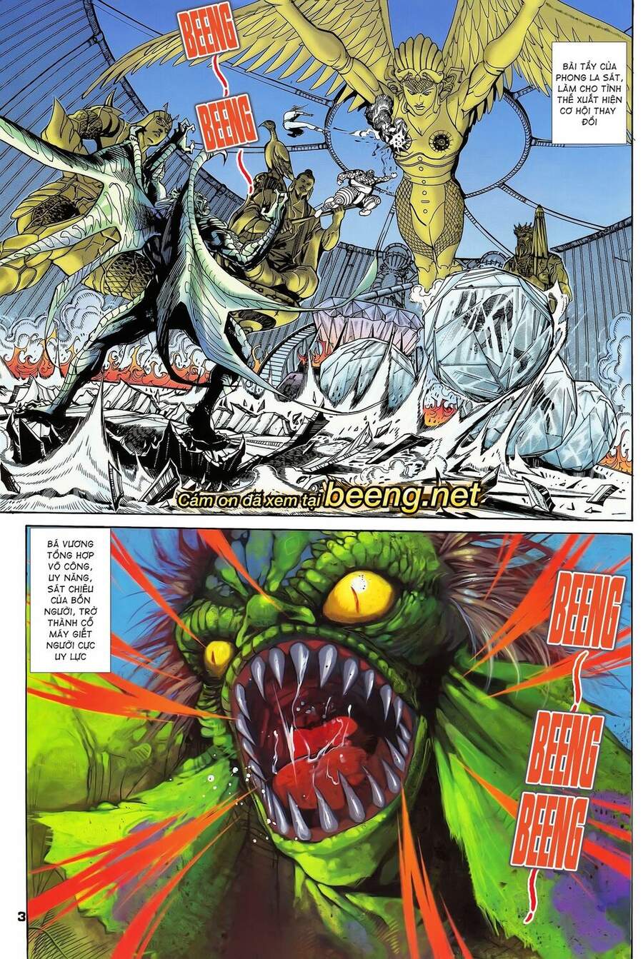 Truyện Tranh Long Hổ 5 Thế trang 8