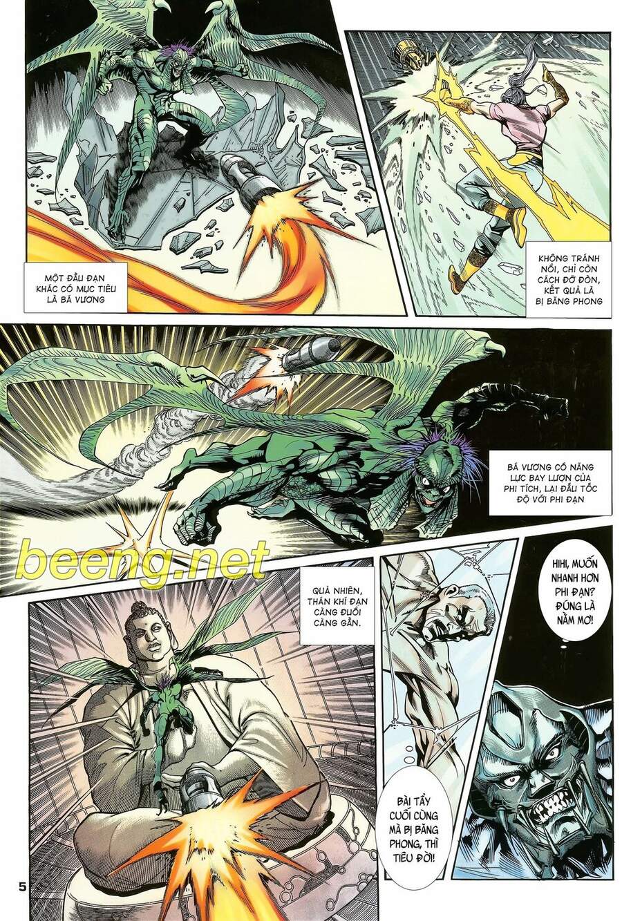Truyện Tranh Long Hổ 5 Thế trang 8