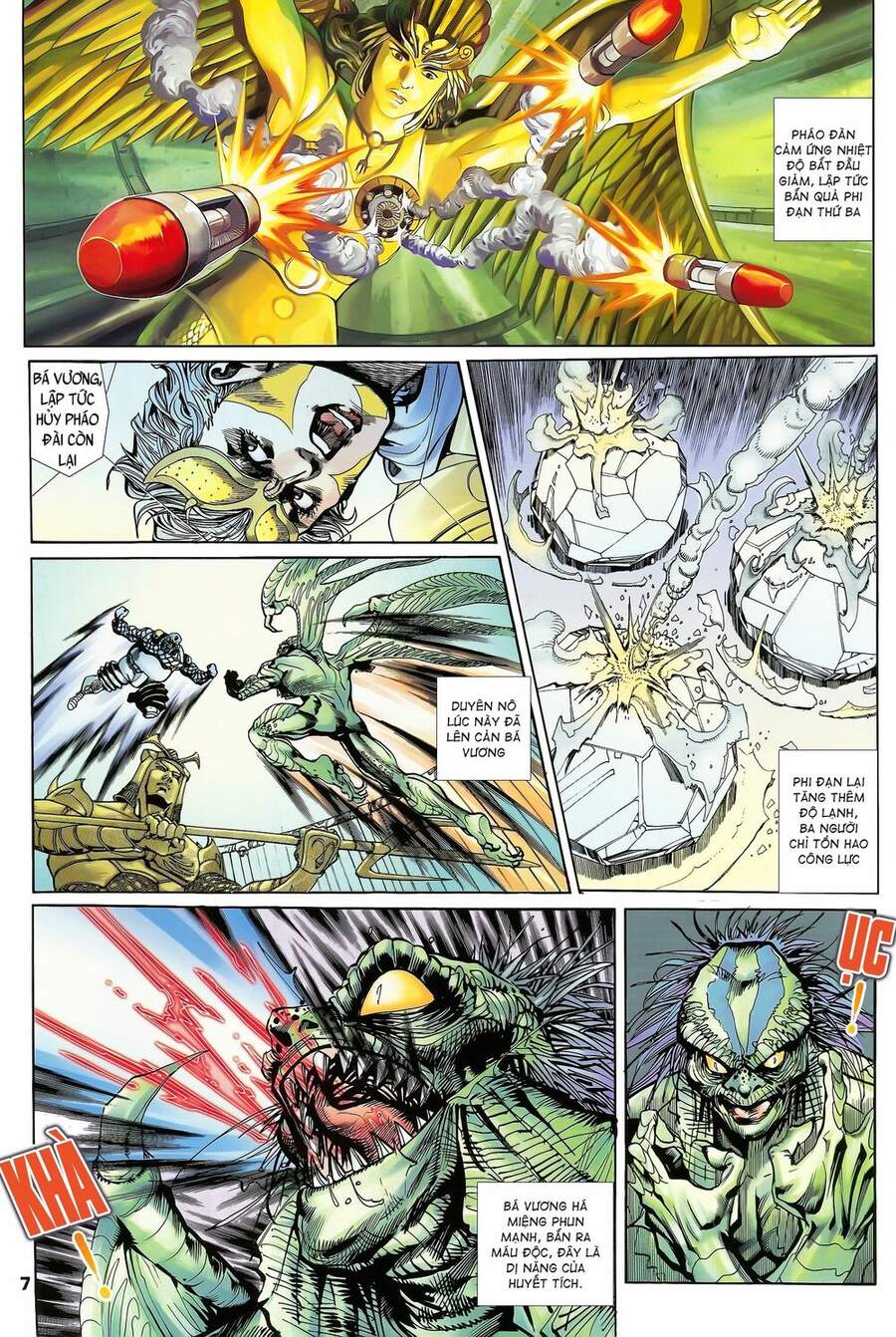 Truyện Tranh Long Hổ 5 Thế trang 8