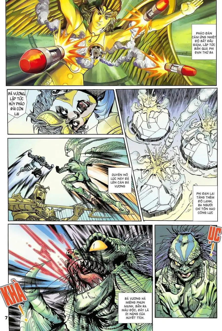 Truyện Tranh Long Hổ 5 Thế trang 8