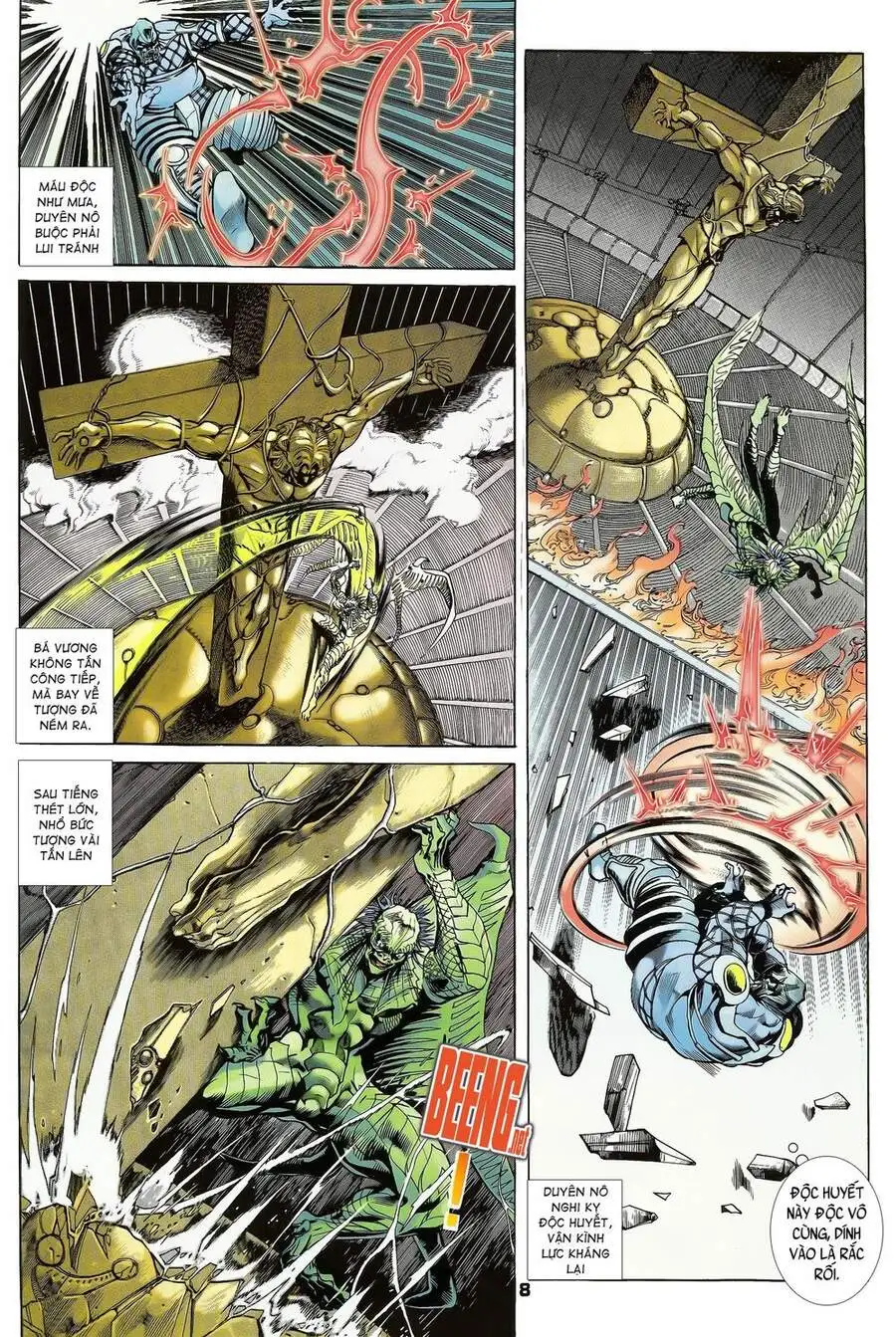 Truyện Tranh Long Hổ 5 Thế trang 8
