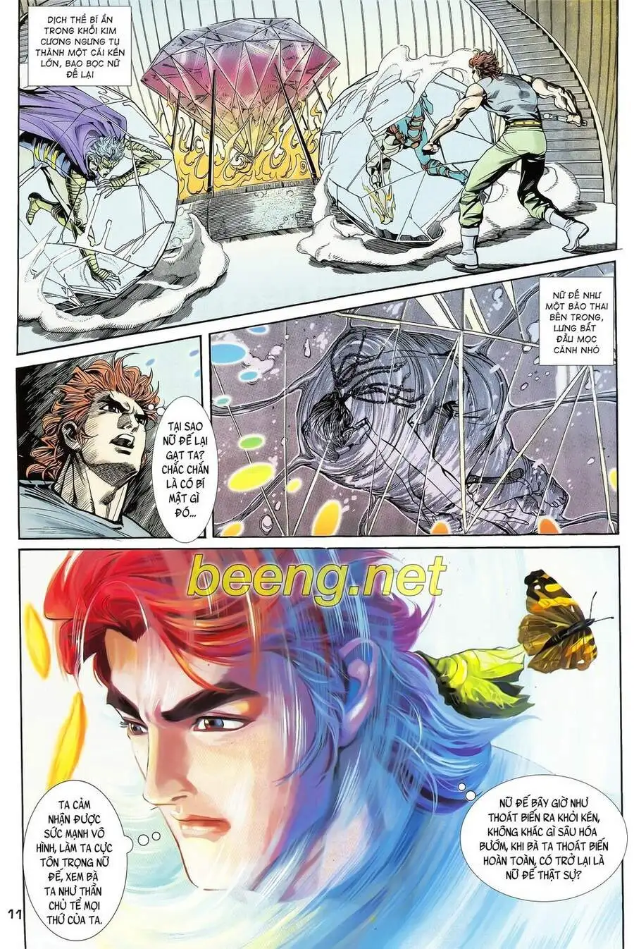 Truyện Tranh Long Hổ 5 Thế trang 8