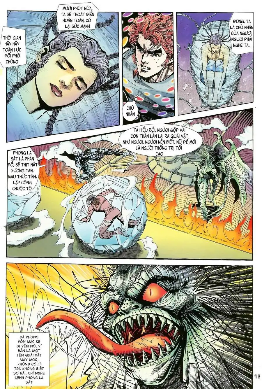 Truyện Tranh Long Hổ 5 Thế trang 8
