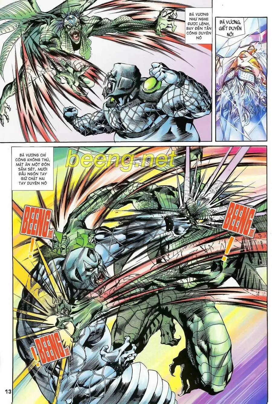 Truyện Tranh Long Hổ 5 Thế trang 8