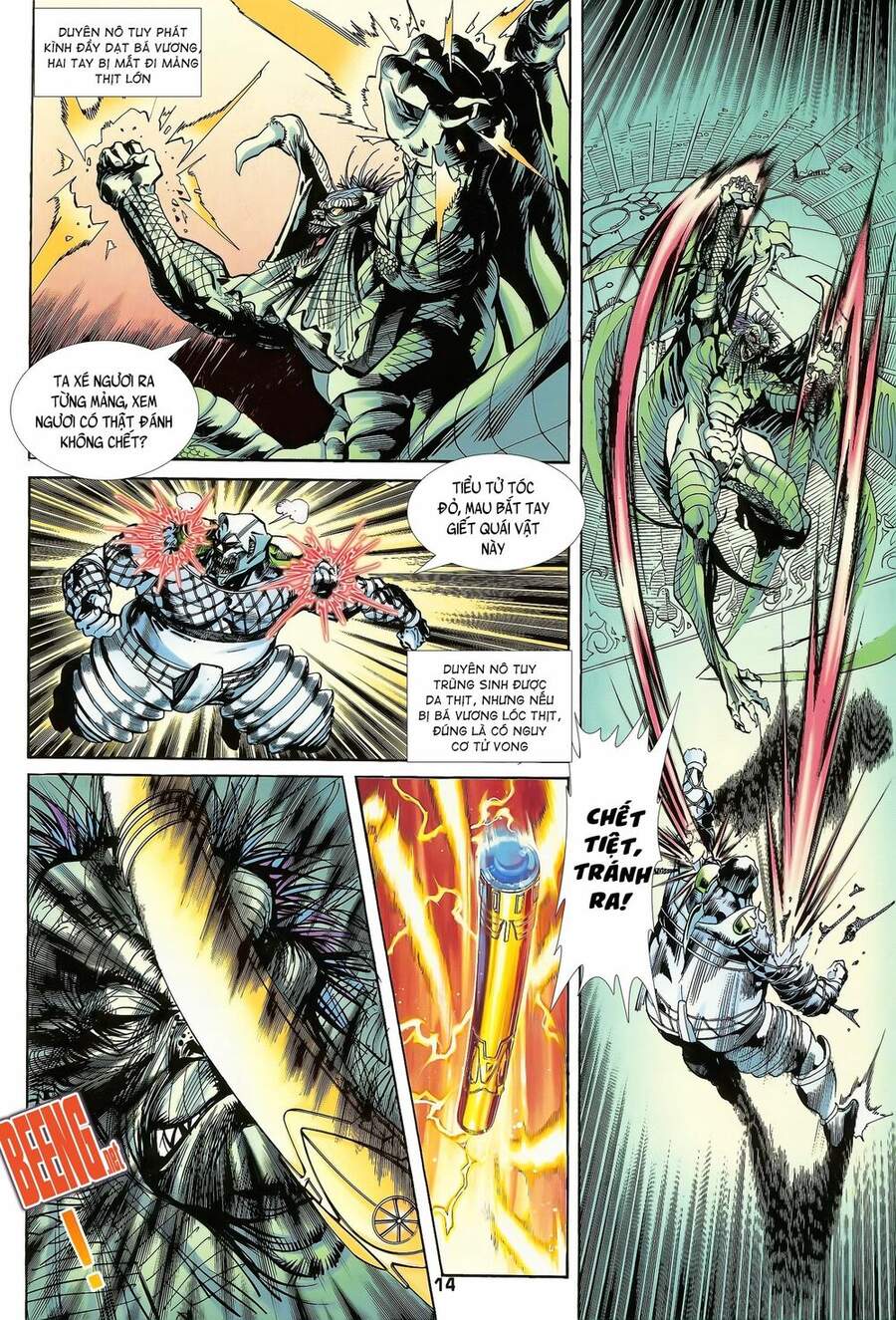 Truyện Tranh Long Hổ 5 Thế trang 8