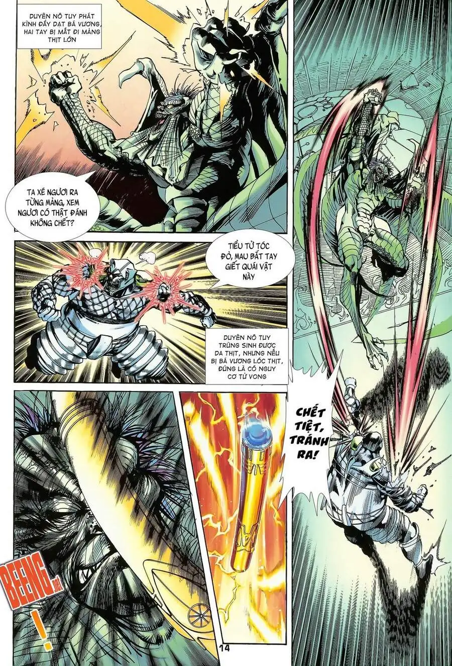 Truyện Tranh Long Hổ 5 Thế trang 8