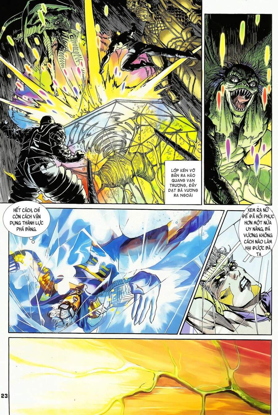 Truyện Tranh Long Hổ 5 Thế trang 8