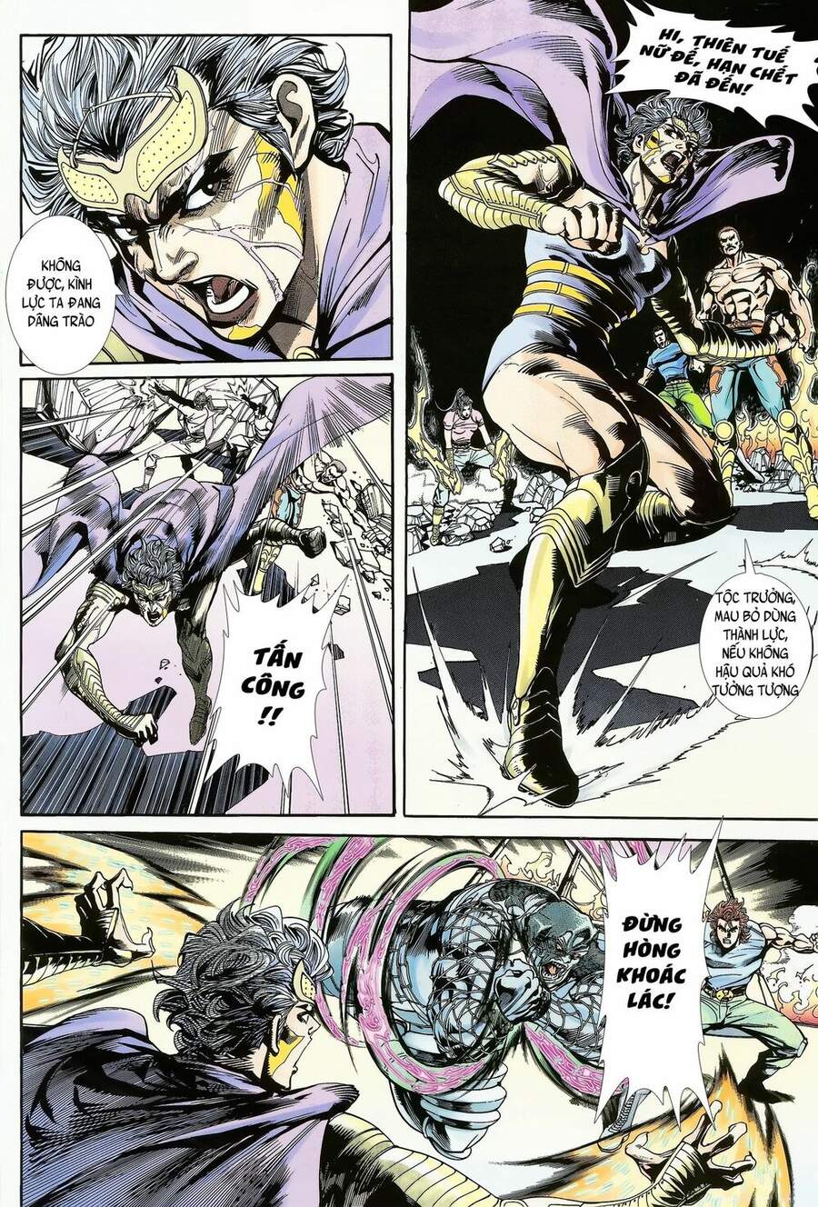 Truyện Tranh Long Hổ 5 Thế trang 8