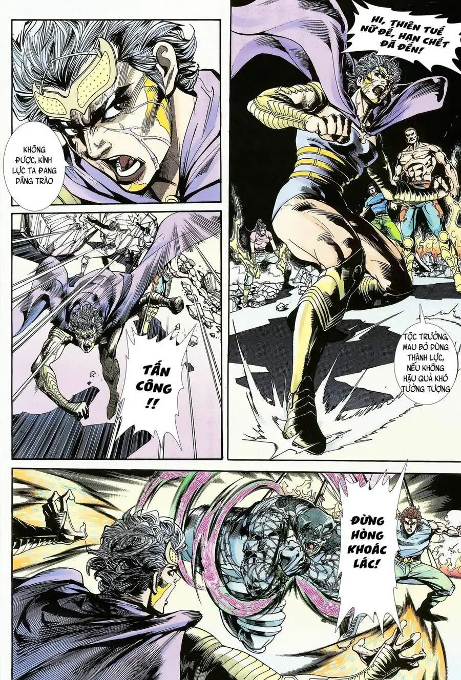 Truyện Tranh Long Hổ 5 Thế trang 8