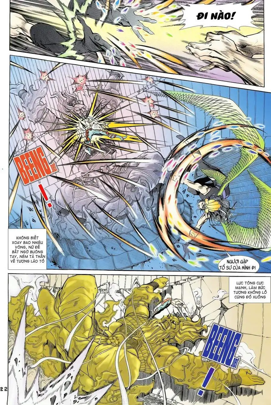 Truyện Tranh Long Hổ 5 Thế trang 8