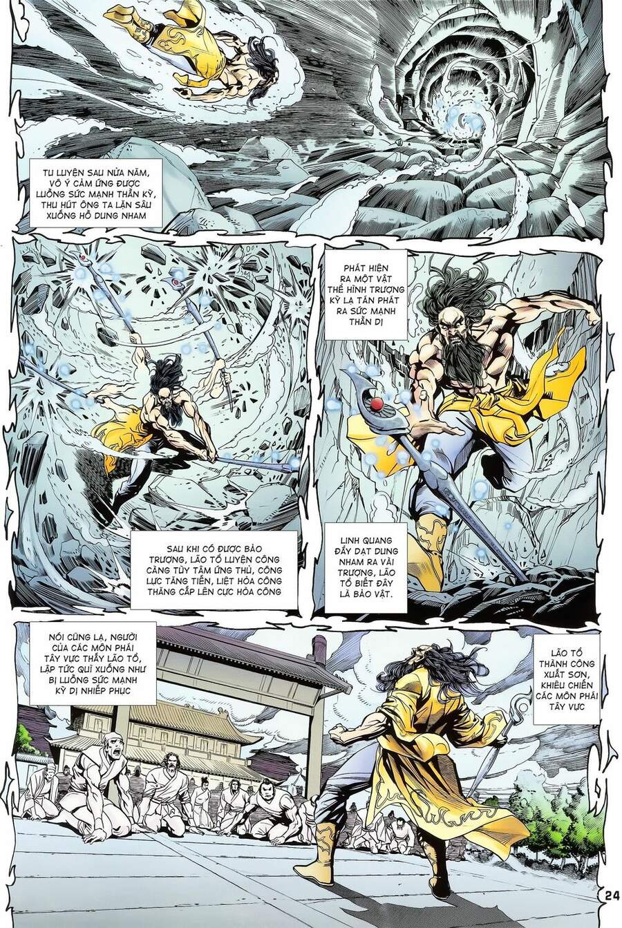 Truyện Tranh Long Hổ 5 Thế trang 8