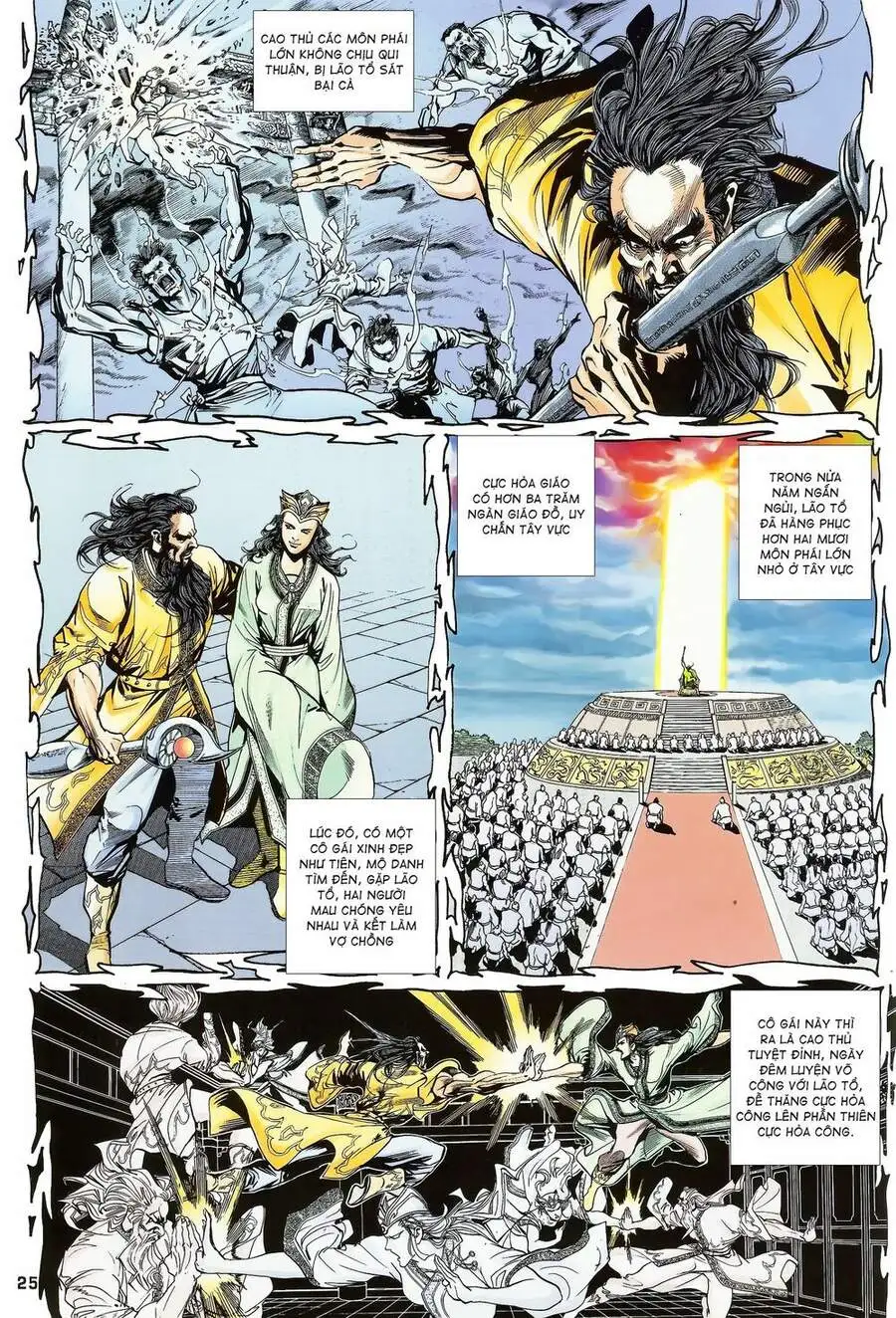 Truyện Tranh Long Hổ 5 Thế trang 8