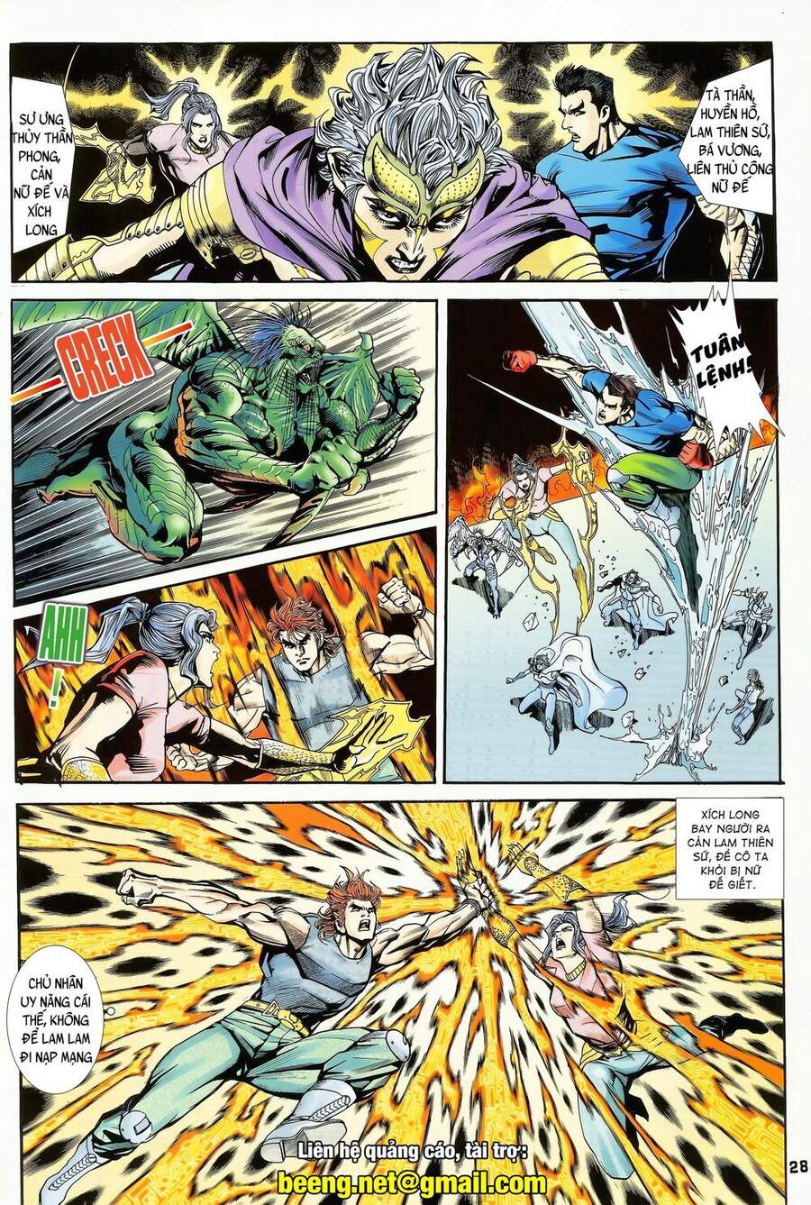 Truyện Tranh Long Hổ 5 Thế trang 8