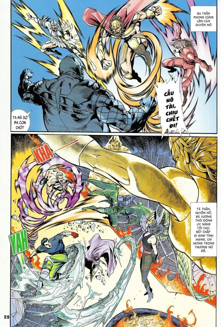 Truyện Tranh Long Hổ 5 Thế trang 8