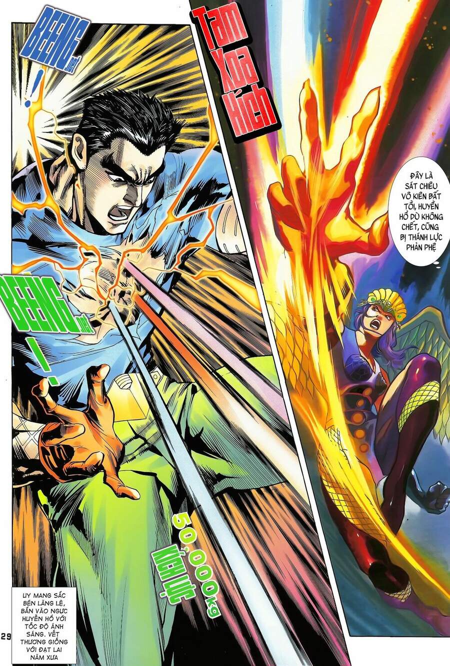 Truyện Tranh Long Hổ 5 Thế trang 8