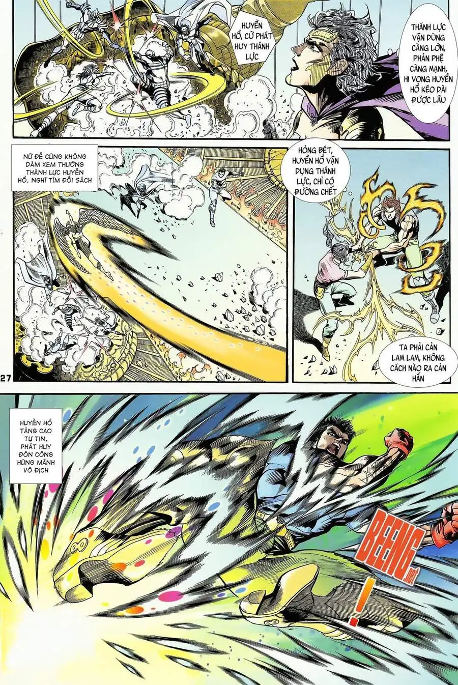 Truyện Tranh Long Hổ 5 Thế trang 8