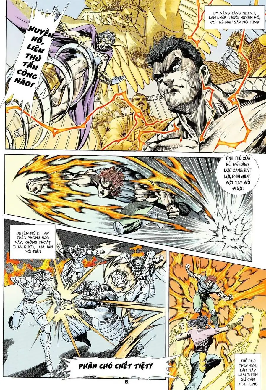 Truyện Tranh Long Hổ 5 Thế trang 8