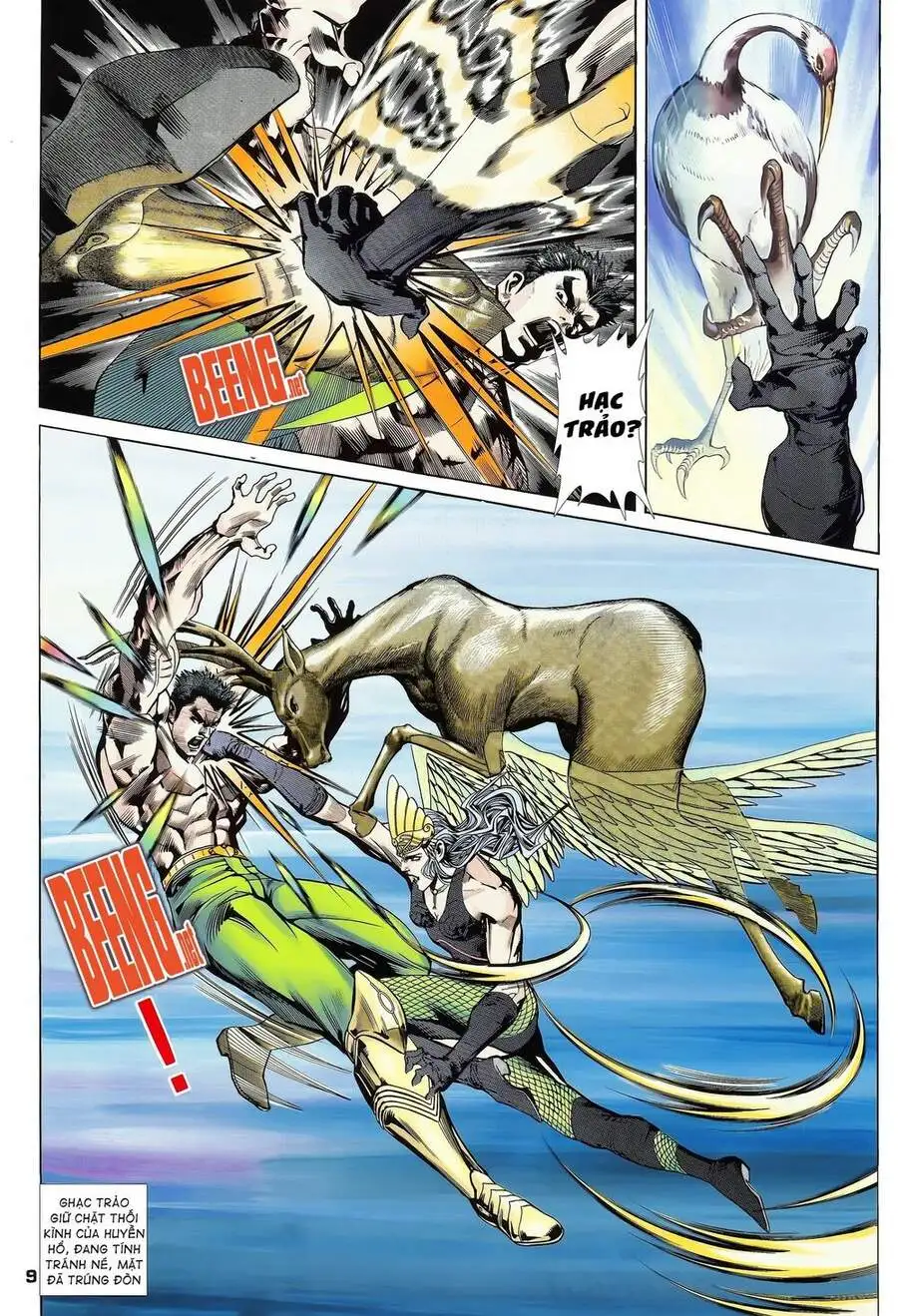 Truyện Tranh Long Hổ 5 Thế trang 8
