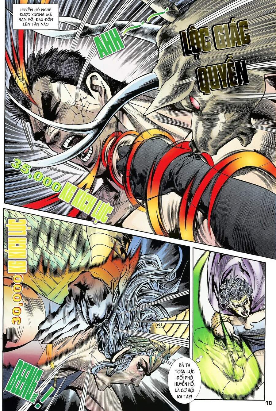 Truyện Tranh Long Hổ 5 Thế trang 8