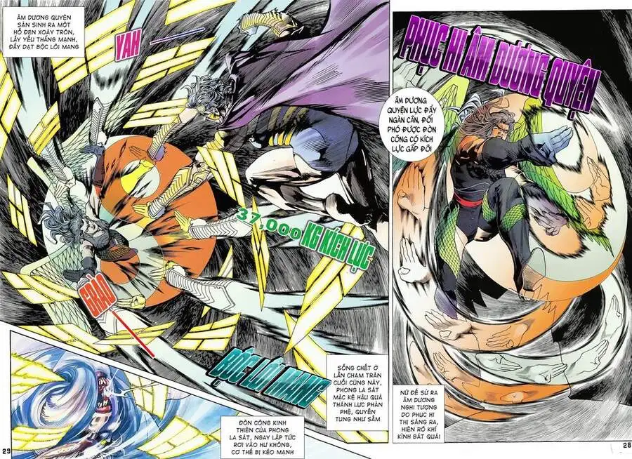 Truyện Tranh Long Hổ 5 Thế trang 8