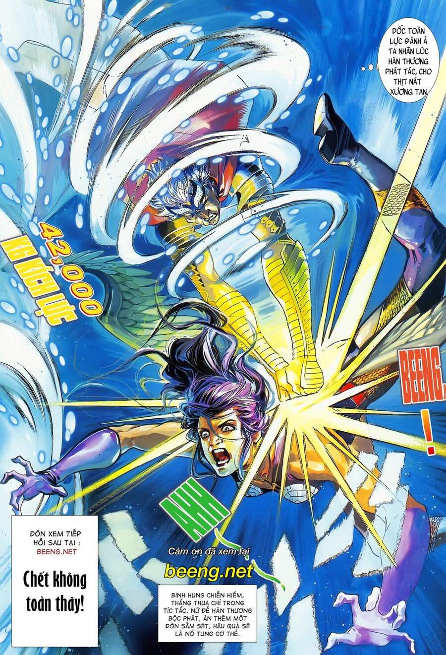 Truyện Tranh Long Hổ 5 Thế trang 8