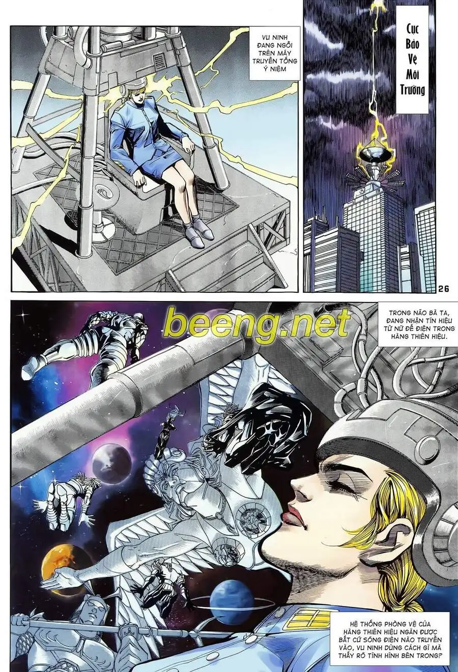 Truyện Tranh Long Hổ 5 Thế trang 8