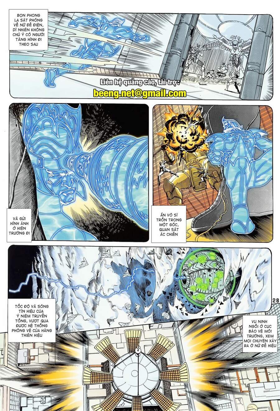 Truyện Tranh Long Hổ 5 Thế trang 8