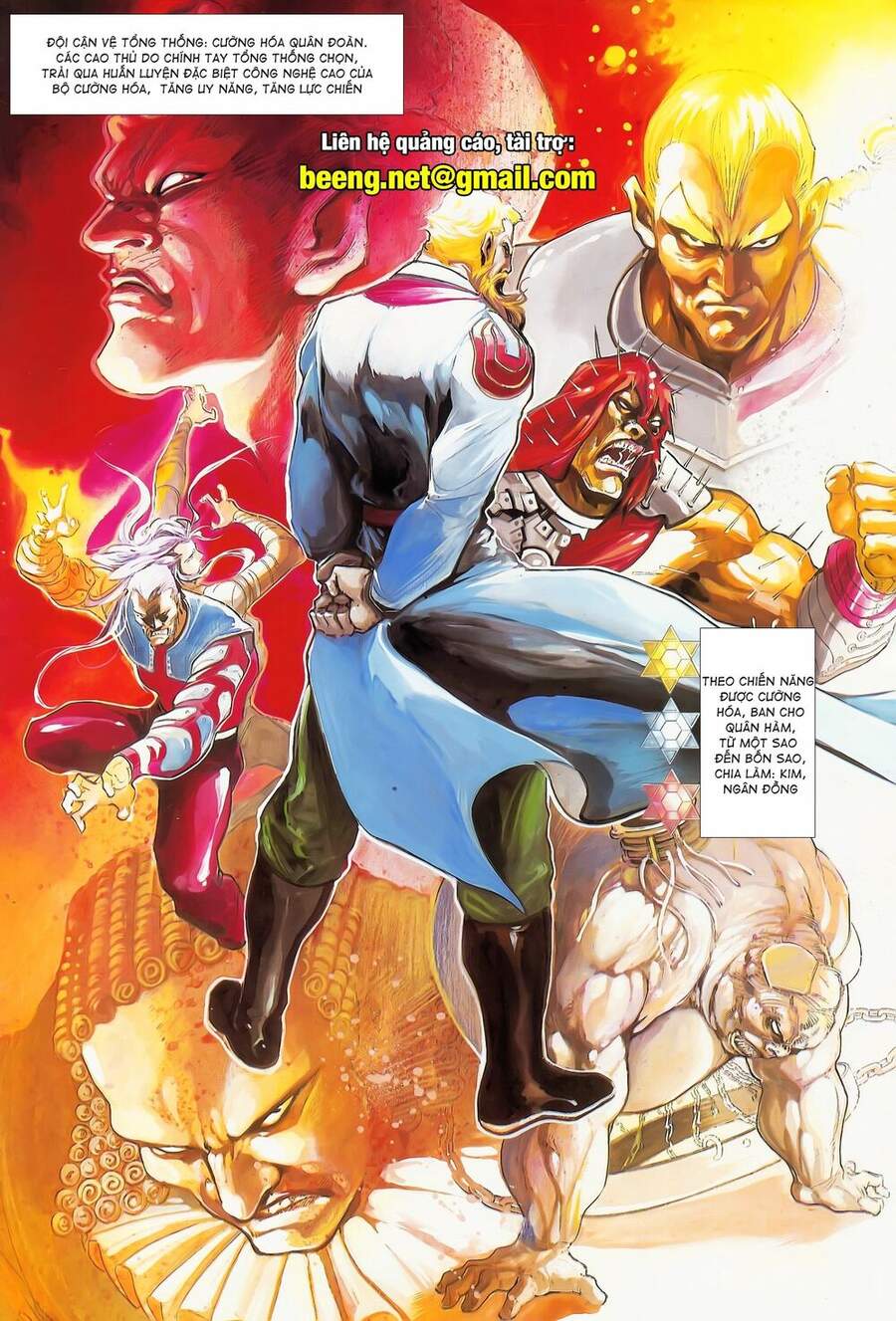 Truyện Tranh Long Hổ 5 Thế trang 8
