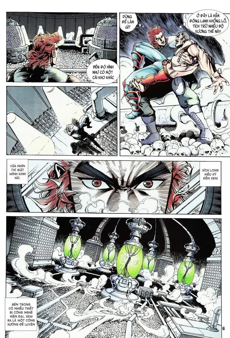 Truyện Tranh Long Hổ 5 Thế trang 8