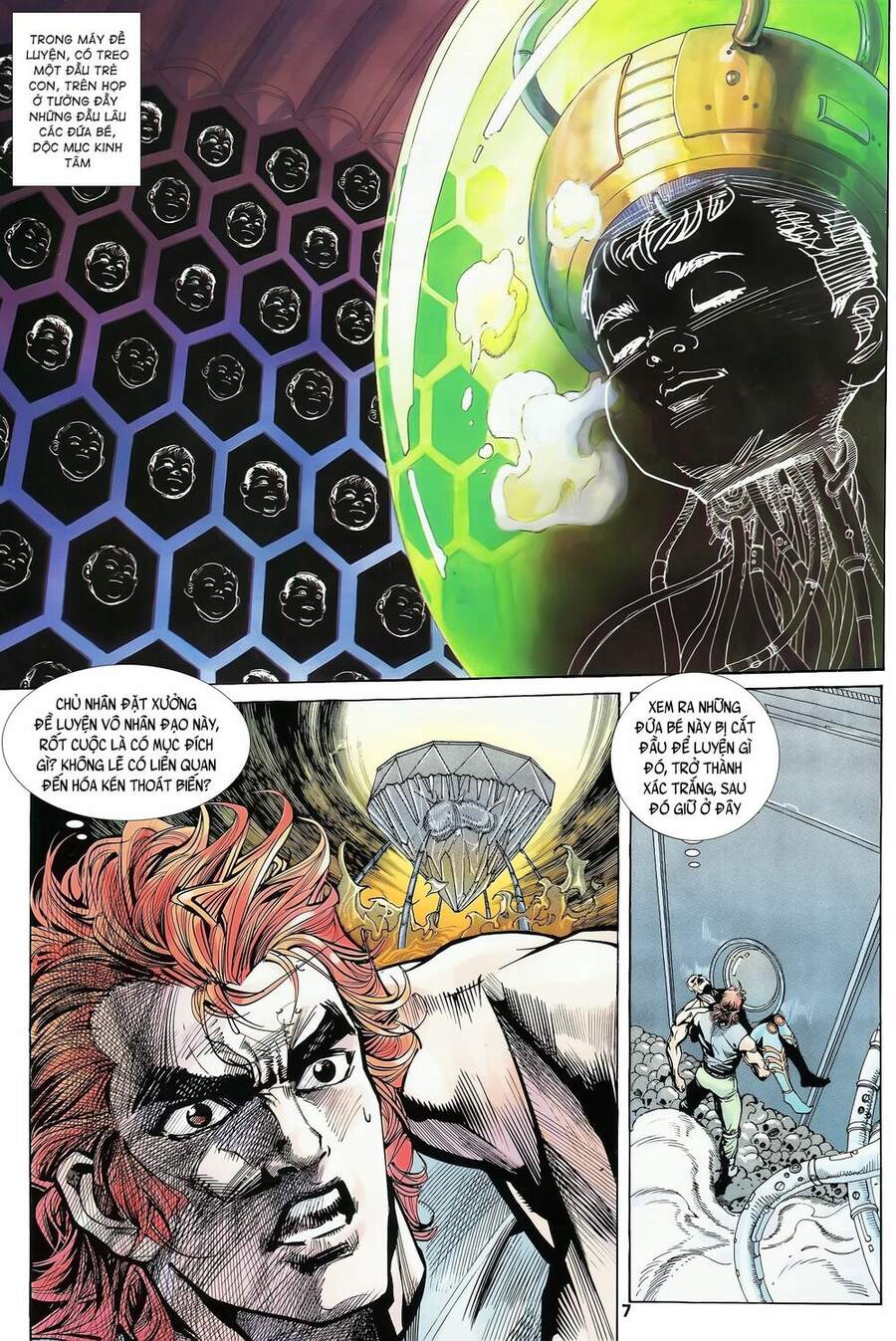 Truyện Tranh Long Hổ 5 Thế trang 8