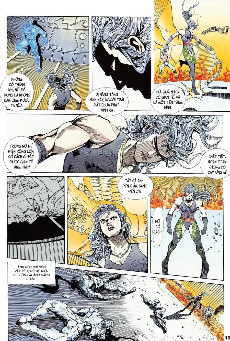 Truyện Tranh Long Hổ 5 Thế trang 8