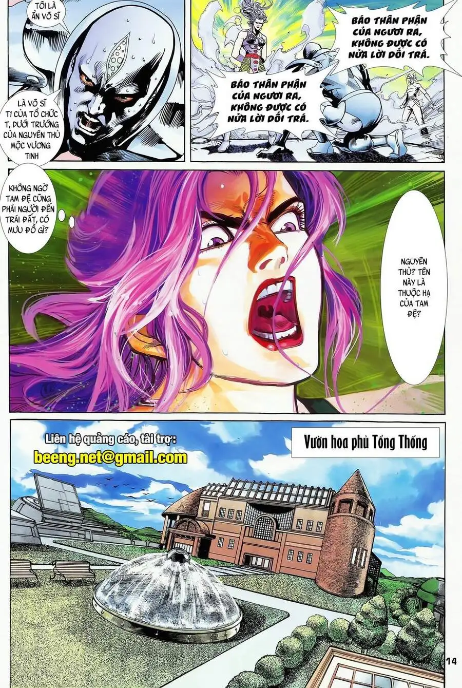 Truyện Tranh Long Hổ 5 Thế trang 8