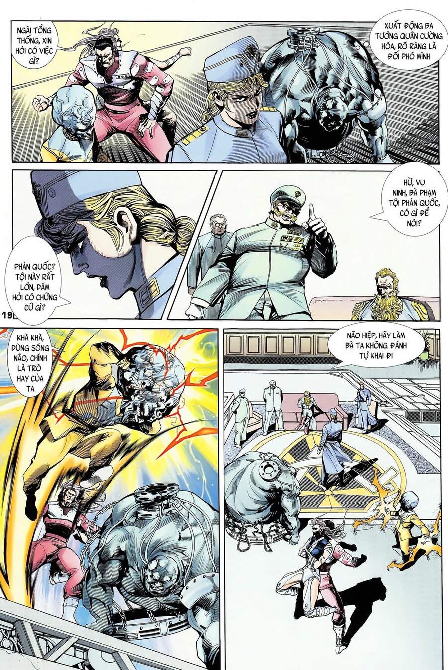 Truyện Tranh Long Hổ 5 Thế trang 8