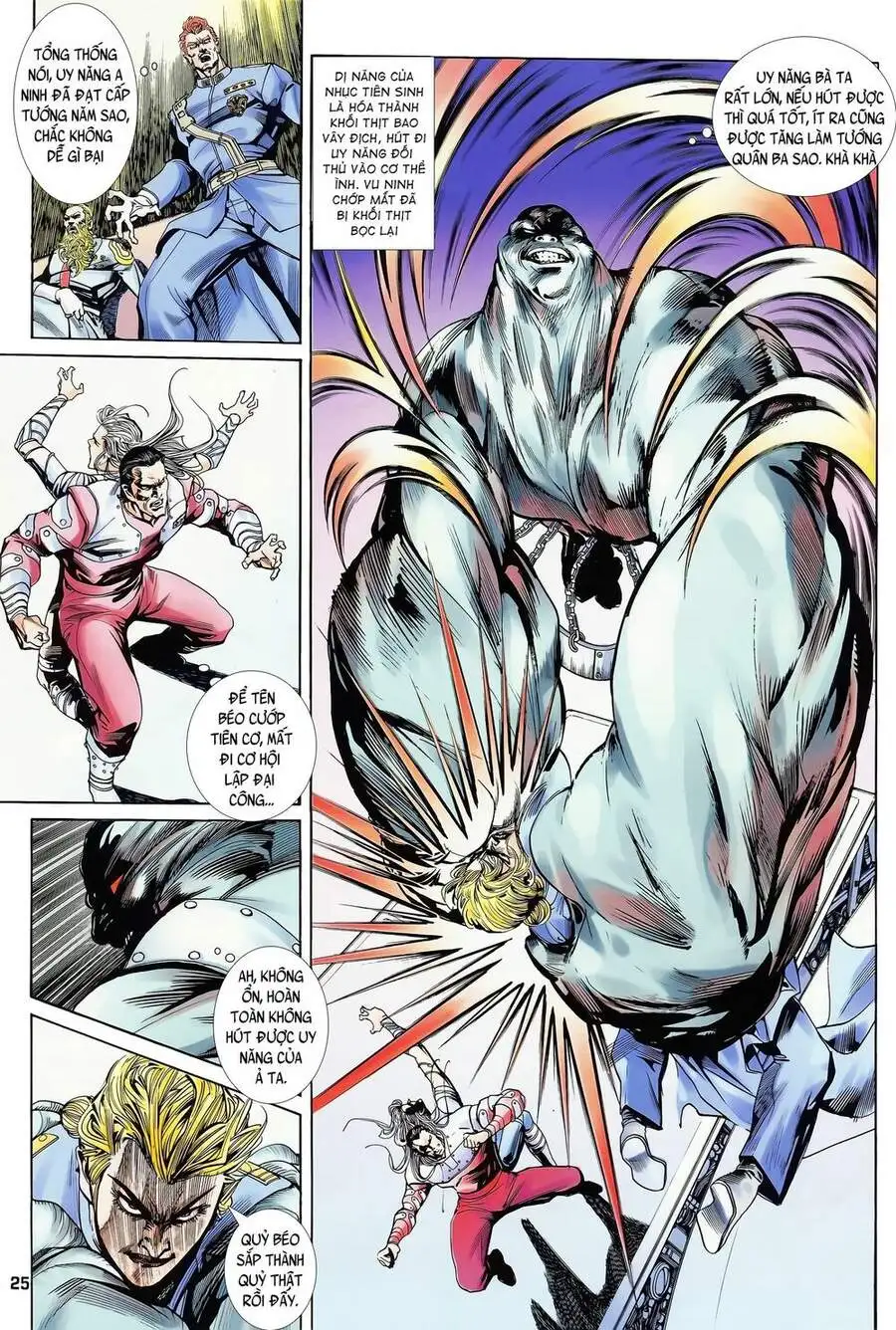 Truyện Tranh Long Hổ 5 Thế trang 8