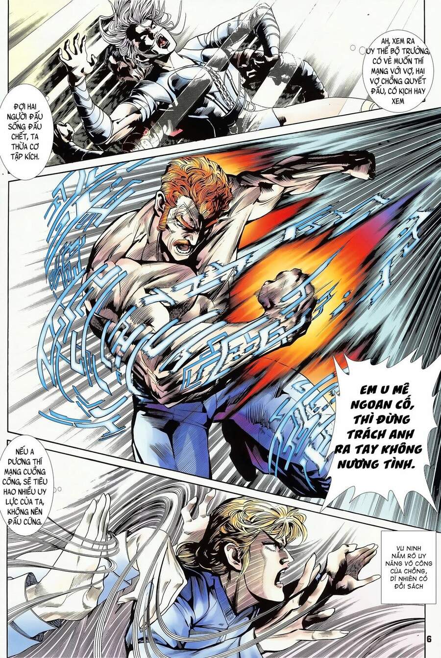 Truyện Tranh Long Hổ 5 Thế trang 8