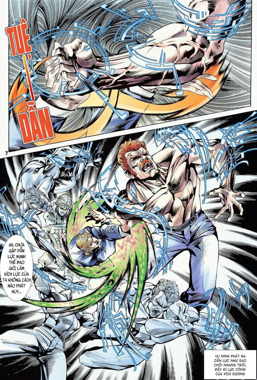 Truyện Tranh Long Hổ 5 Thế trang 8
