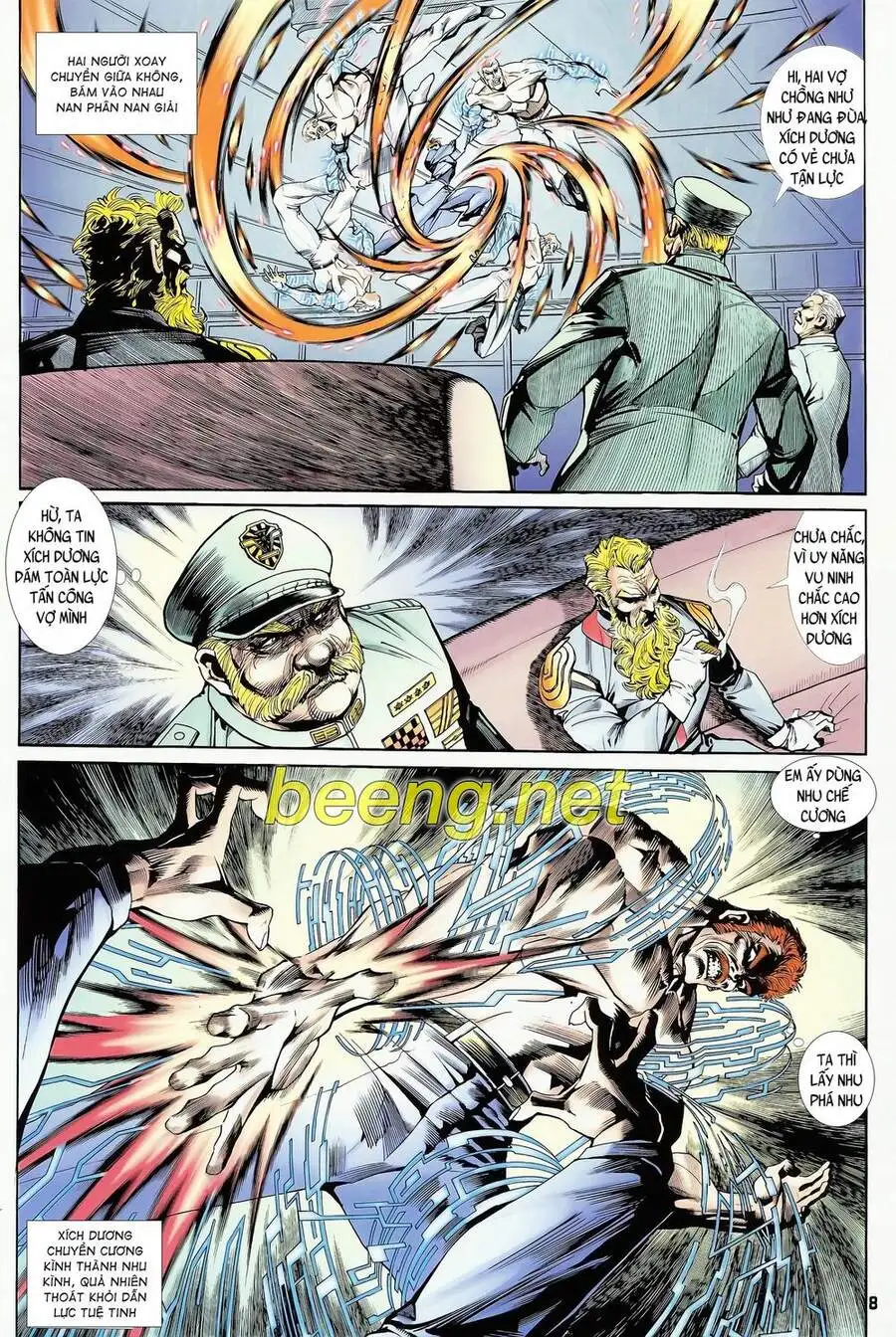 Truyện Tranh Long Hổ 5 Thế trang 8