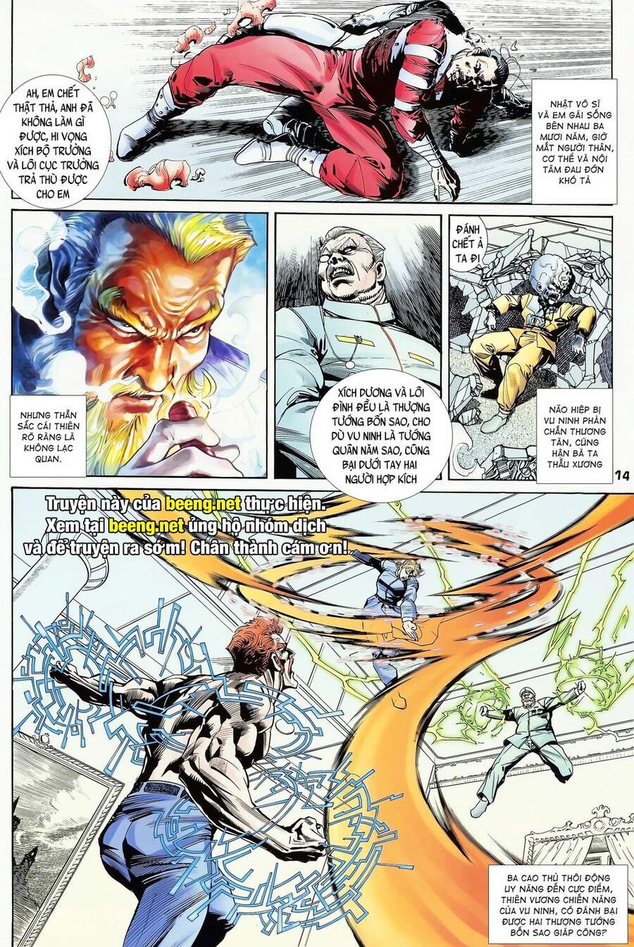 Truyện Tranh Long Hổ 5 Thế trang 8