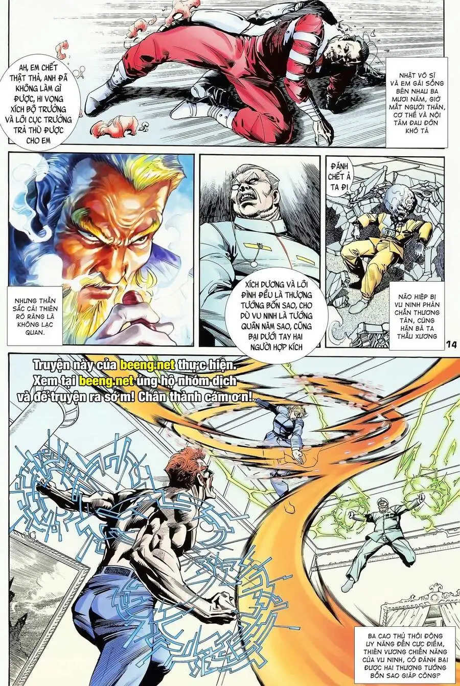 Truyện Tranh Long Hổ 5 Thế trang 8