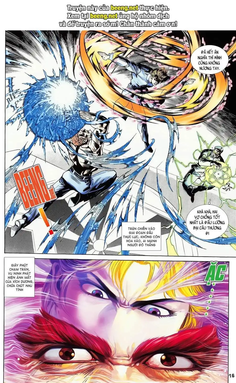 Truyện Tranh Long Hổ 5 Thế trang 8