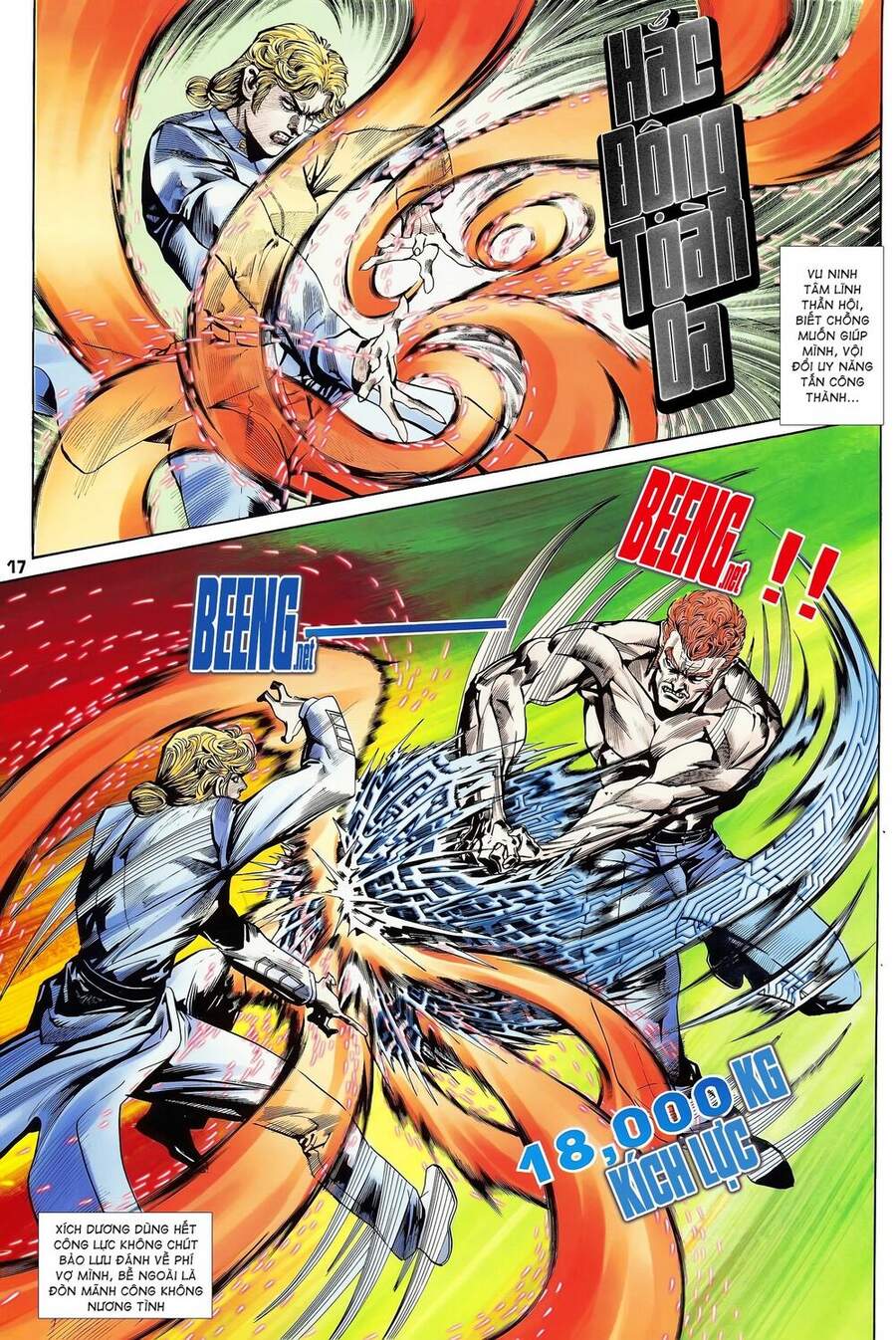 Truyện Tranh Long Hổ 5 Thế trang 8