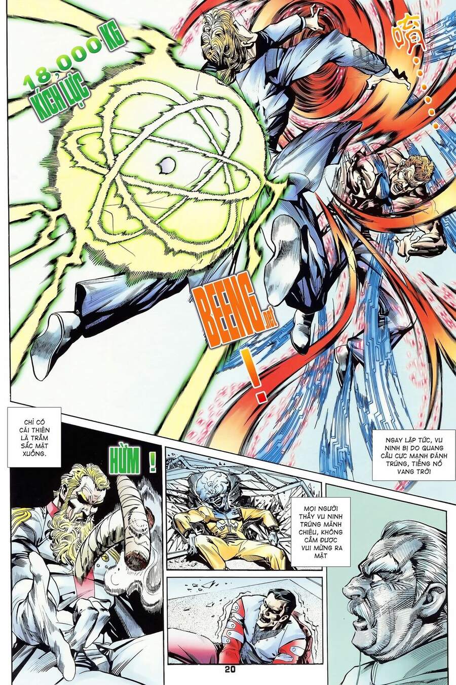 Truyện Tranh Long Hổ 5 Thế trang 8