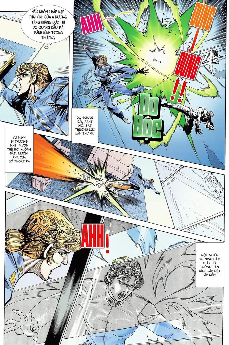 Truyện Tranh Long Hổ 5 Thế trang 8