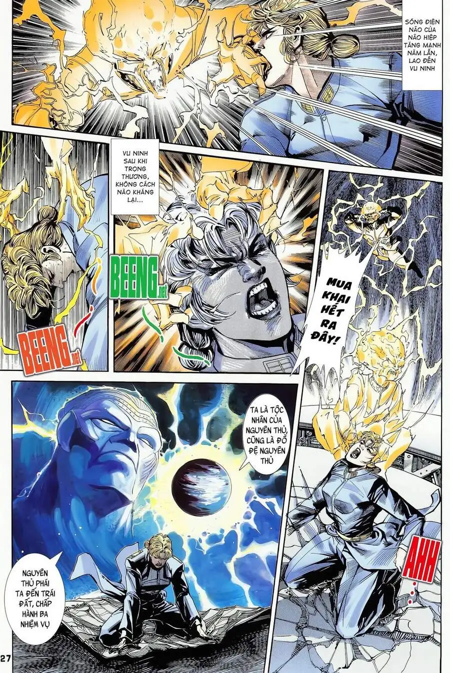 Truyện Tranh Long Hổ 5 Thế trang 8