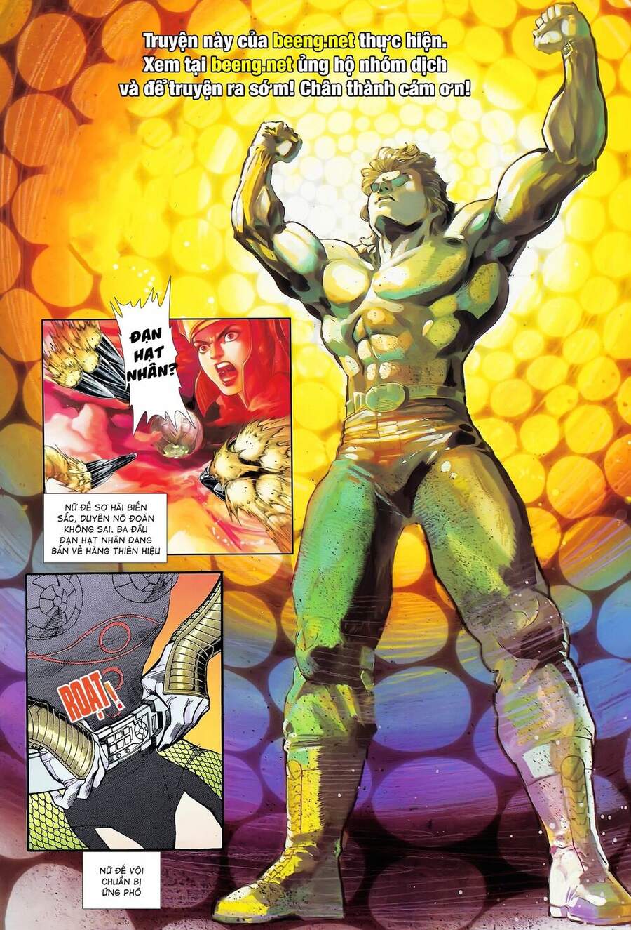 Truyện Tranh Long Hổ 5 Thế trang 8