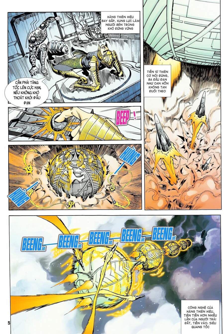Truyện Tranh Long Hổ 5 Thế trang 8