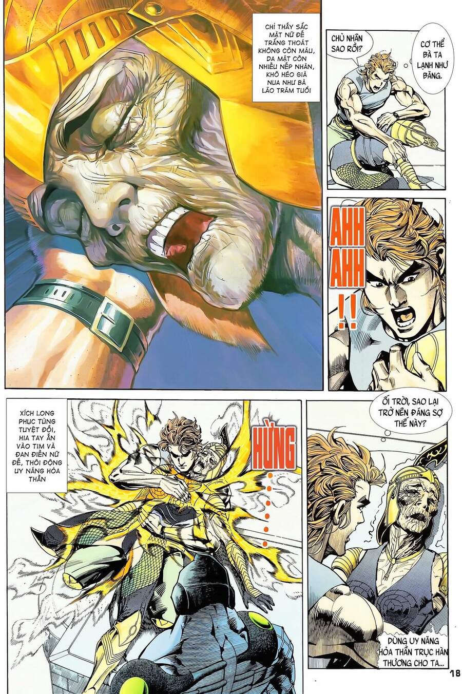 Truyện Tranh Long Hổ 5 Thế trang 8