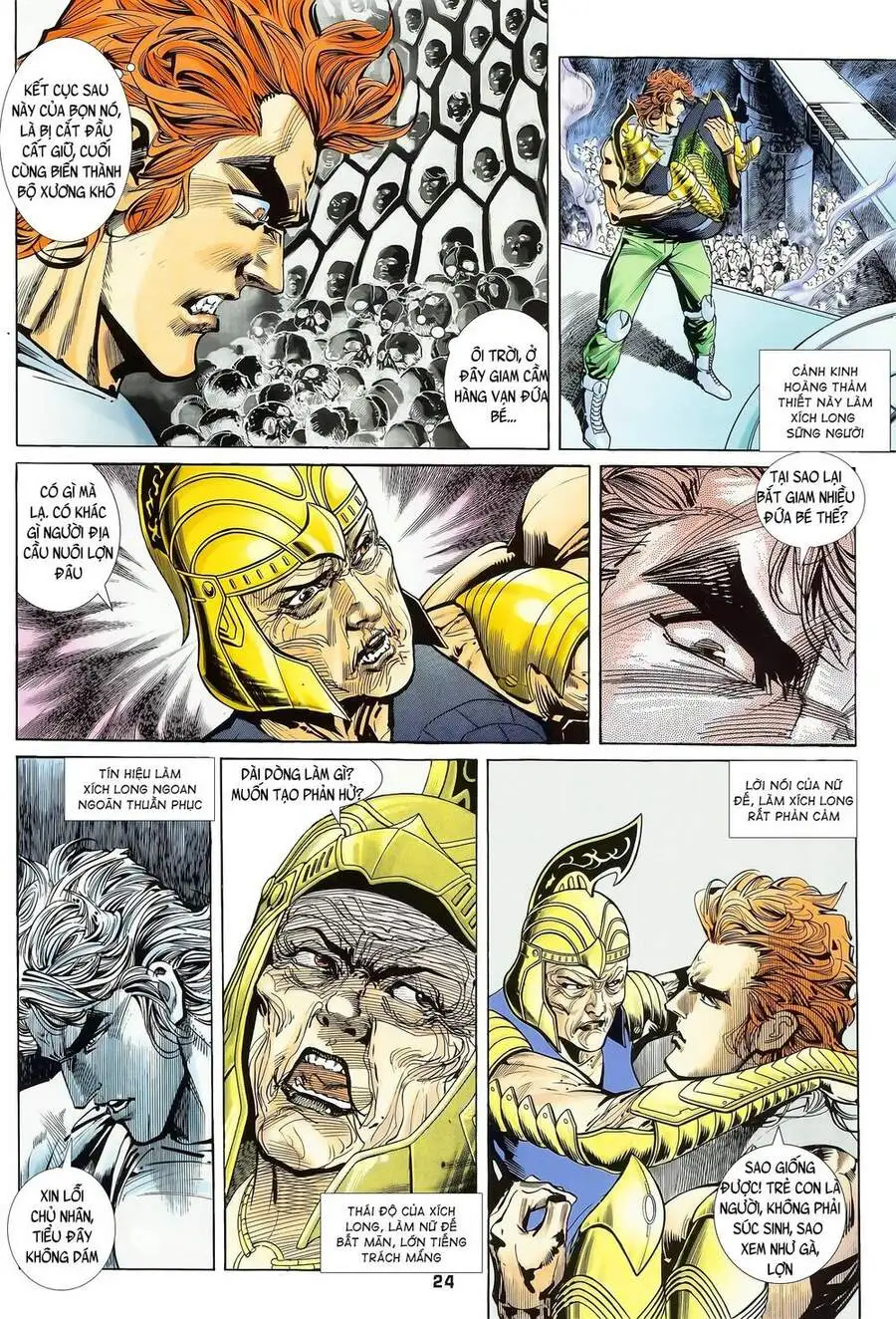 Truyện Tranh Long Hổ 5 Thế trang 8